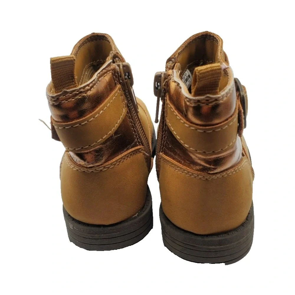 Lot of 2 Carters‎ Boots Aileen Ankle & Erica Riding Boots Girls Sz 6 M Brown